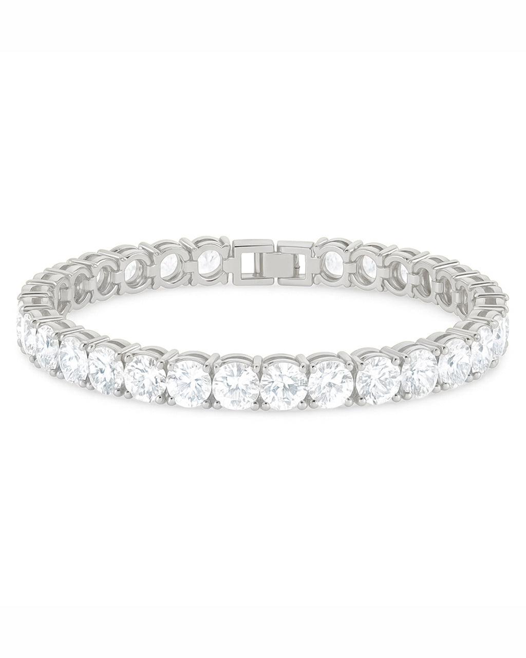 Marisol Round Cut CZ Tennis Bracelet
