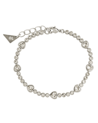 Lavender Luxe Heartstone Bracelet