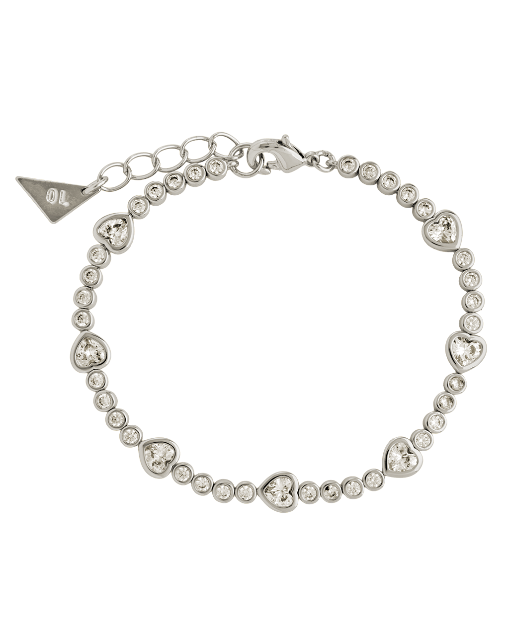 Lavender Luxe Heartstone Bracelet