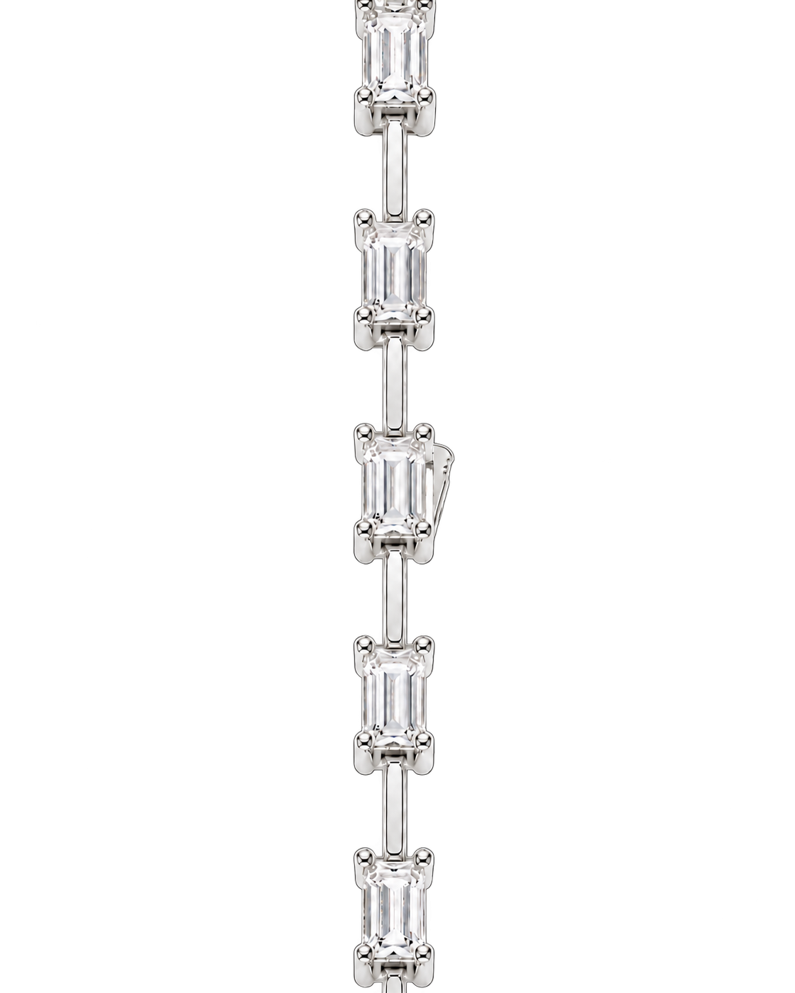 Reagan Baguette Link Bracelet