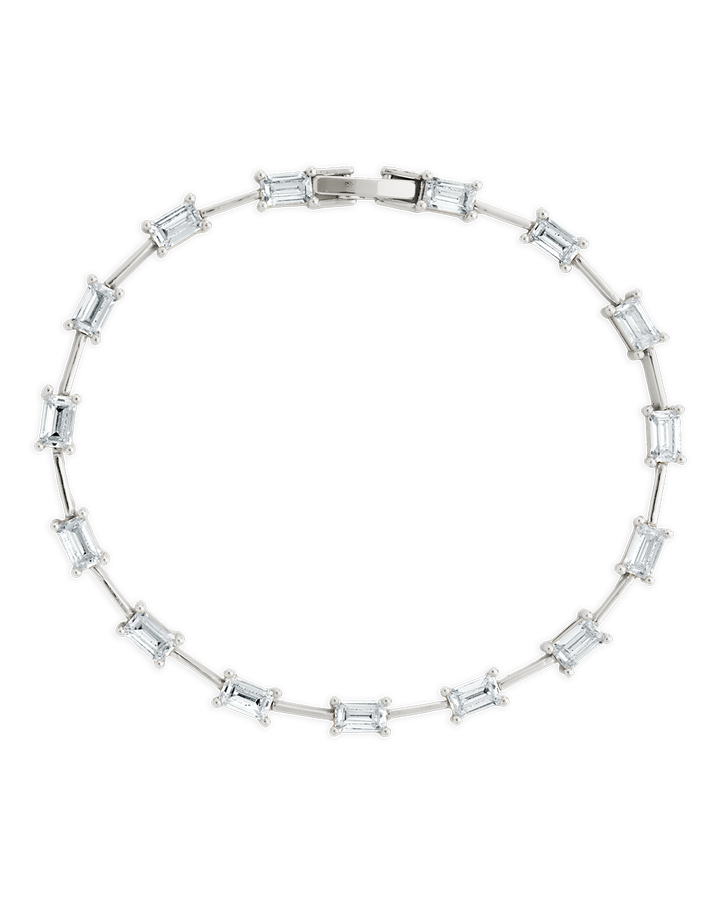 Reagan Baguette Link Bracelet