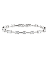 Reagan Baguette Link Bracelet