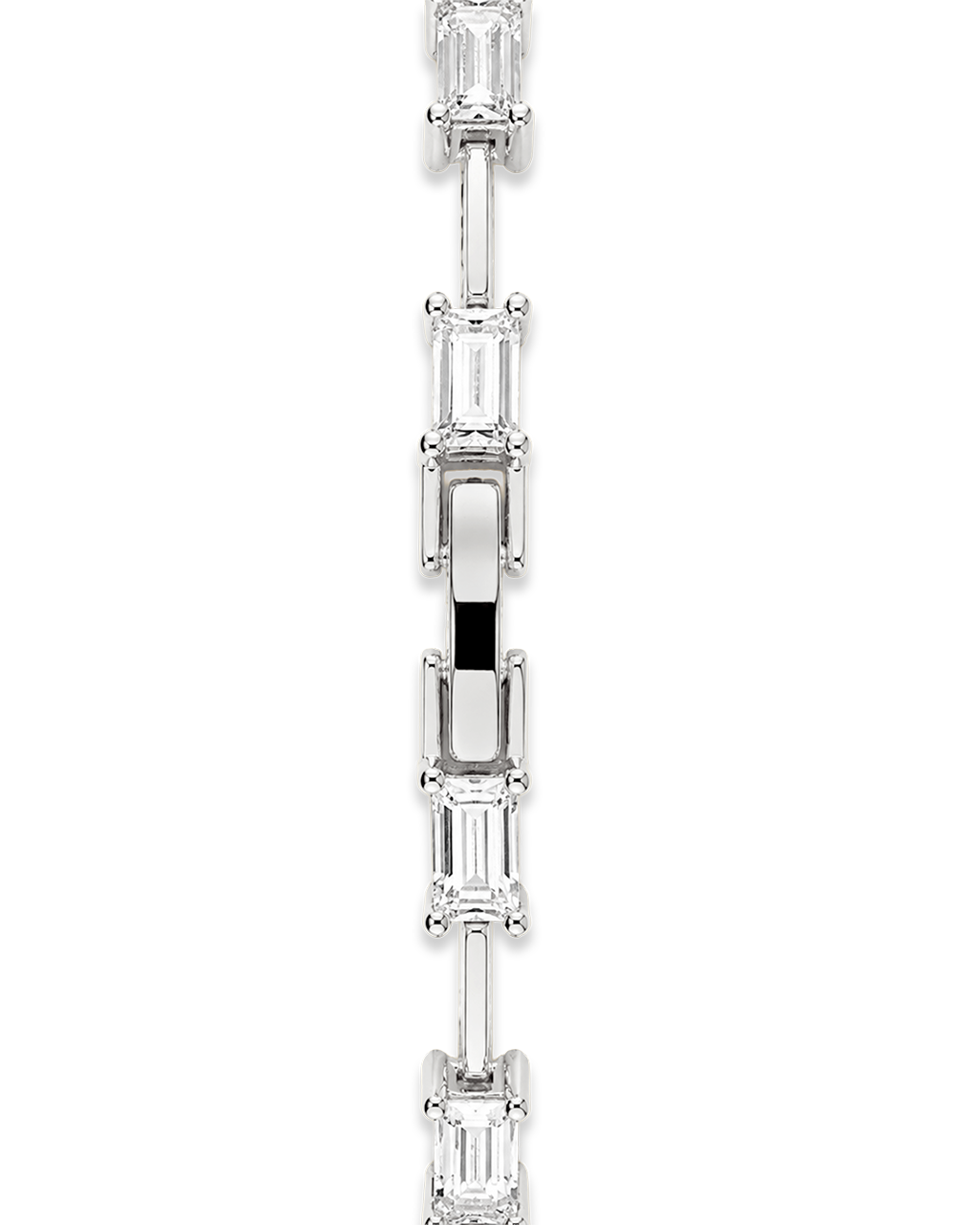 Reagan Baguette Link Bracelet