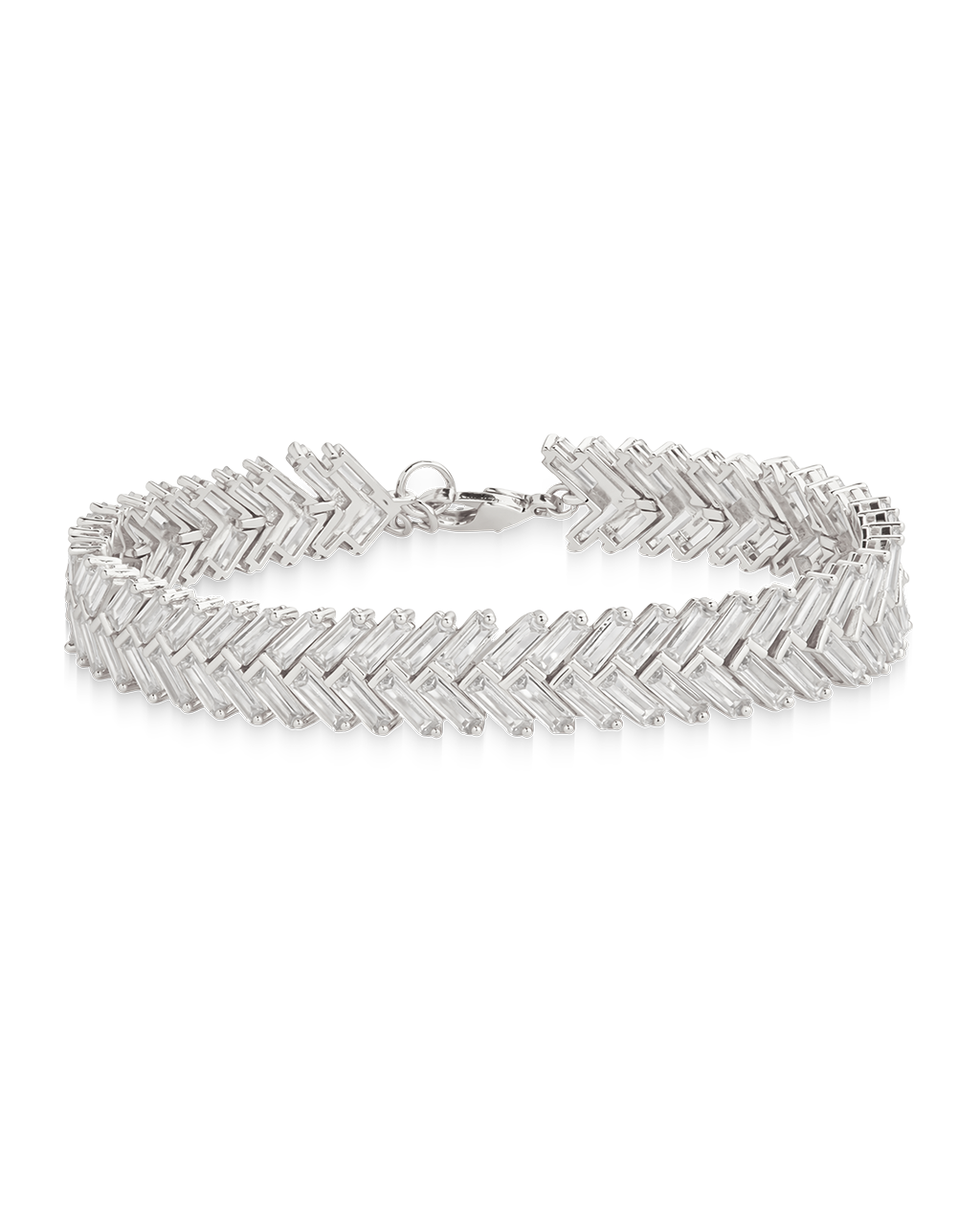 Brianna Chevron Pavé Bracelet
