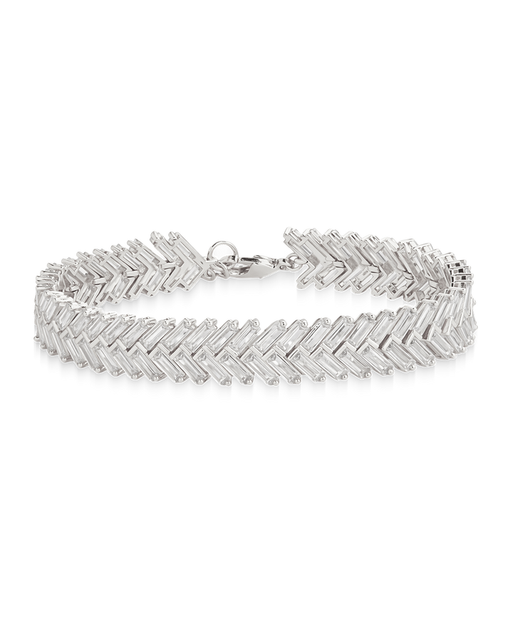 Brianna Chevron Pavé Bracelet