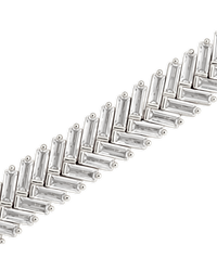 Brianna Chevron Pavé Bracelet
