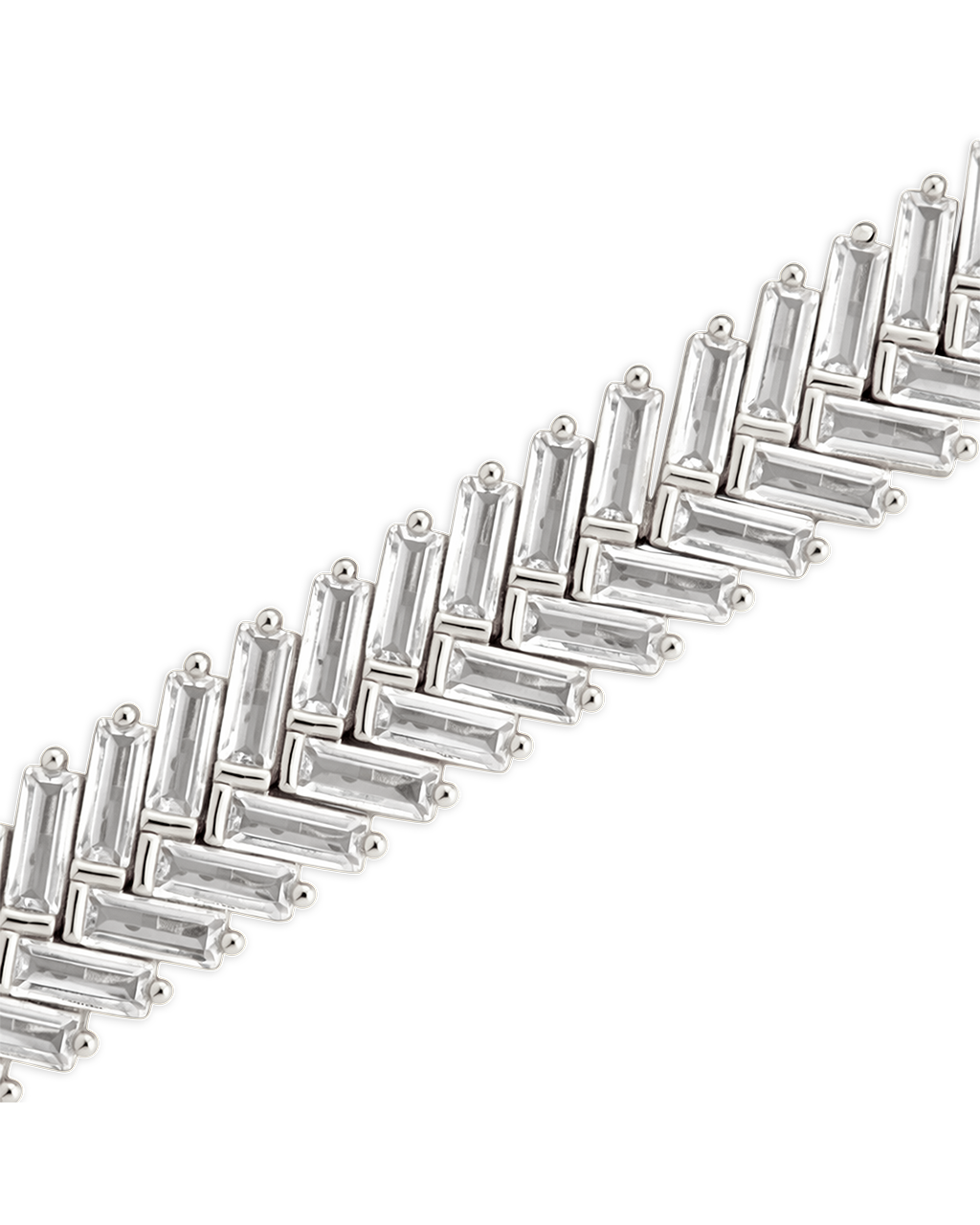 Brianna Chevron Pavé Bracelet