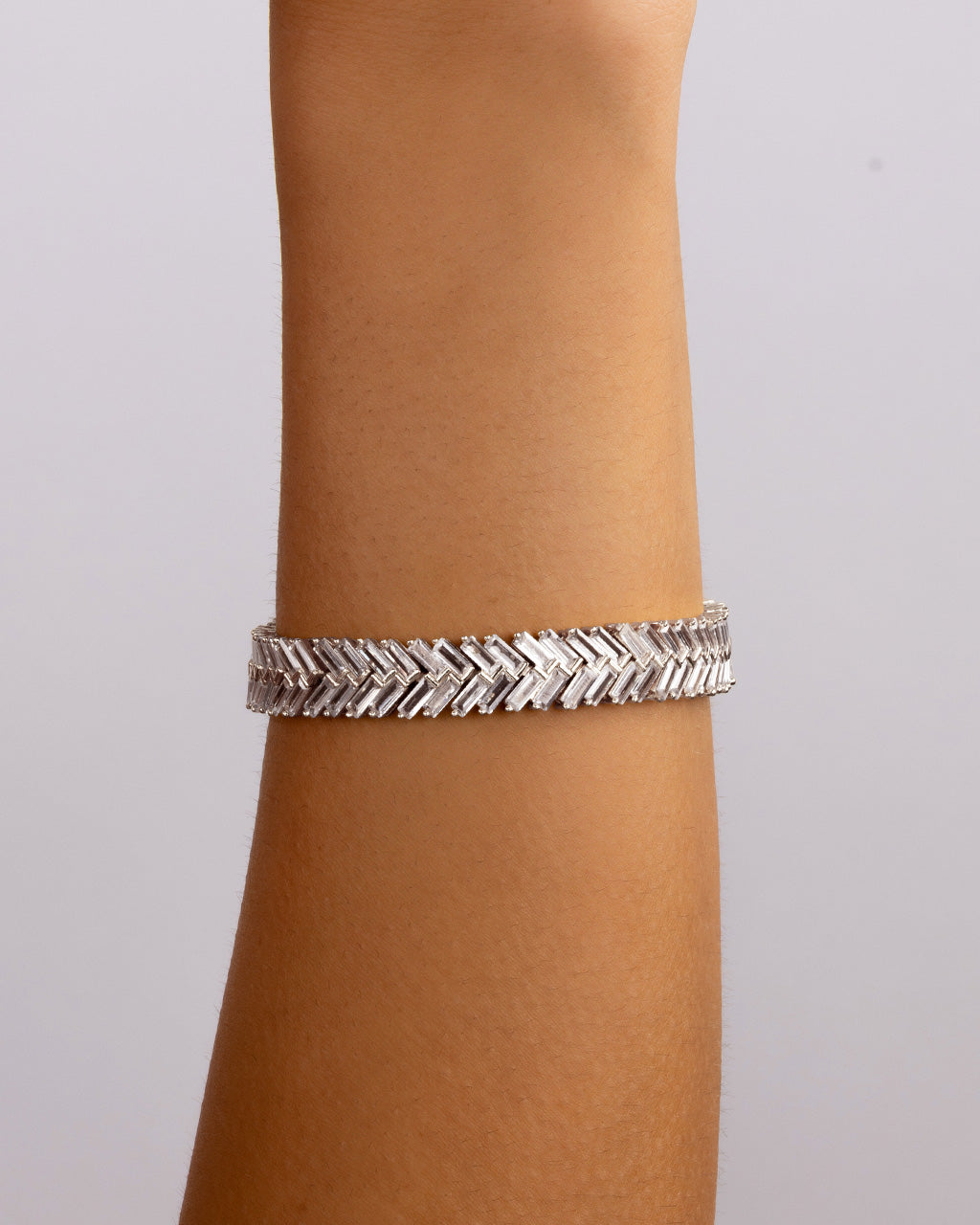 Brianna Chevron Pavé Bracelet