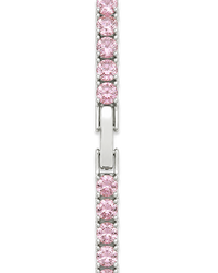 Lila Pink CZ Tennis Bracelet