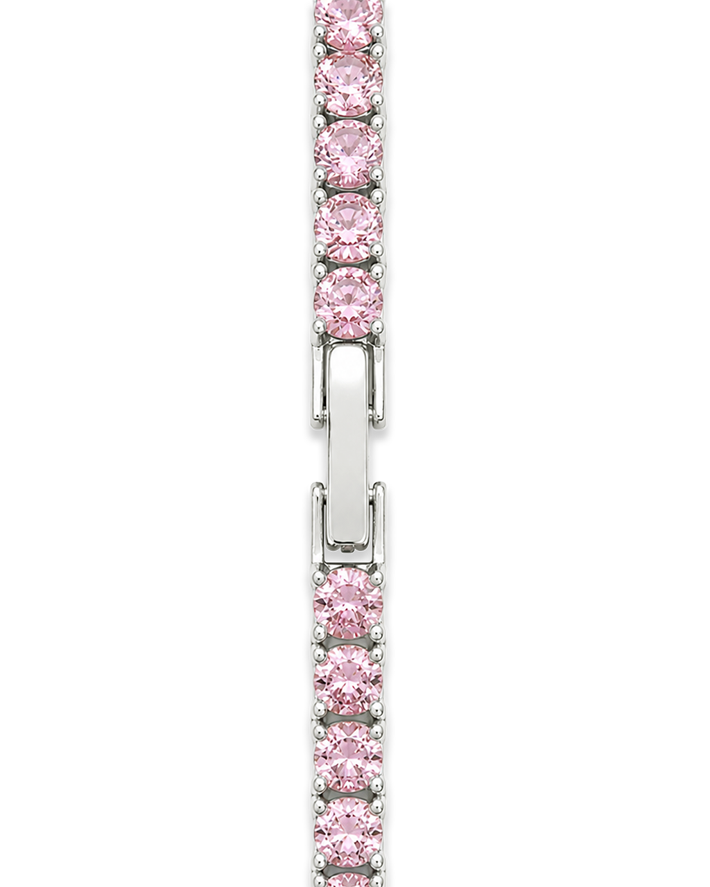 Lila Pink CZ Tennis Bracelet