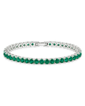 Laurie Emerald CZ Tennis Bracelet