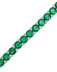 Laurie Emerald CZ Tennis Bracelet