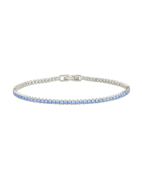 Mirabell Aquamarine CZ Tennis Bracelet