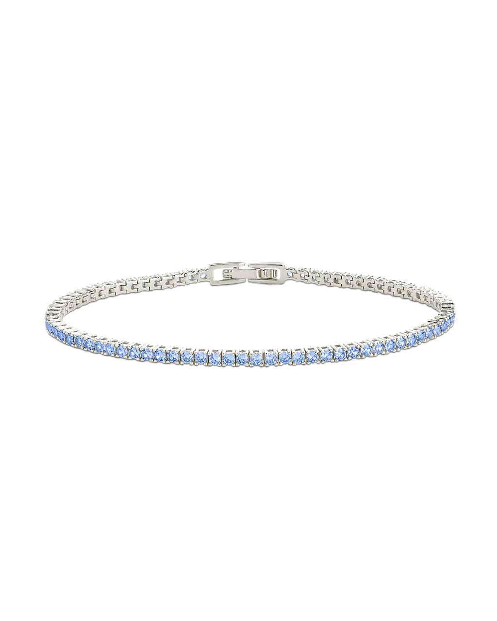 Mirabell Aquamarine CZ Tennis Bracelet