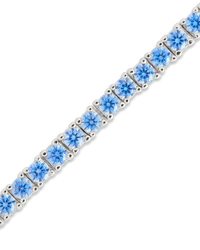Mirabell Aquamarine CZ Tennis Bracelet