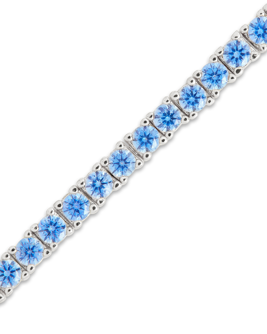 Mirabell Aquamarine CZ Tennis Bracelet