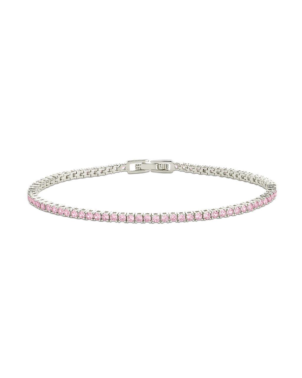Mirabell Light Pink CZ Tennis Bracelet