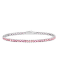Mirabell Light Pink CZ Tennis Bracelet
