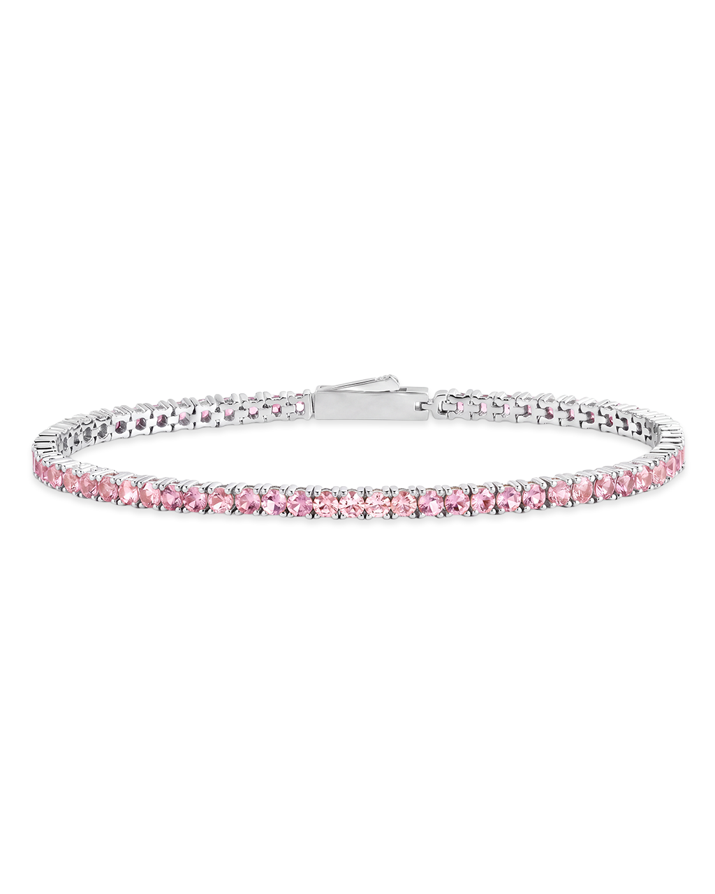 Mirabell Light Pink CZ Tennis Bracelet
