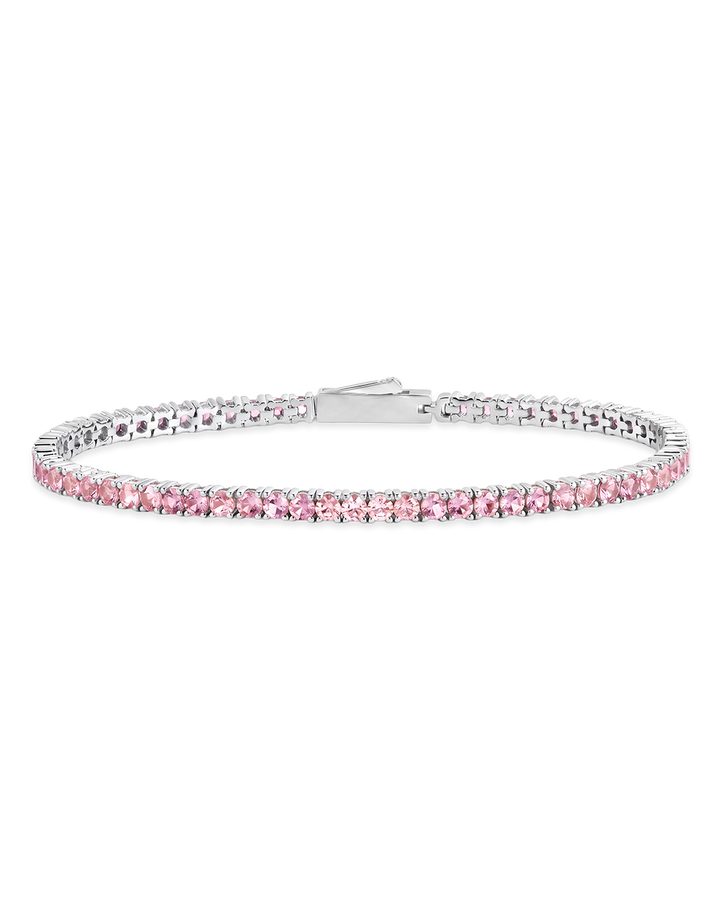Mirabell Light Pink CZ Tennis Bracelet
