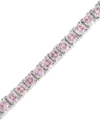 Mirabell Light Pink CZ Tennis Bracelet