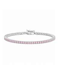 Mirabell Light Pink CZ Tennis Bracelet