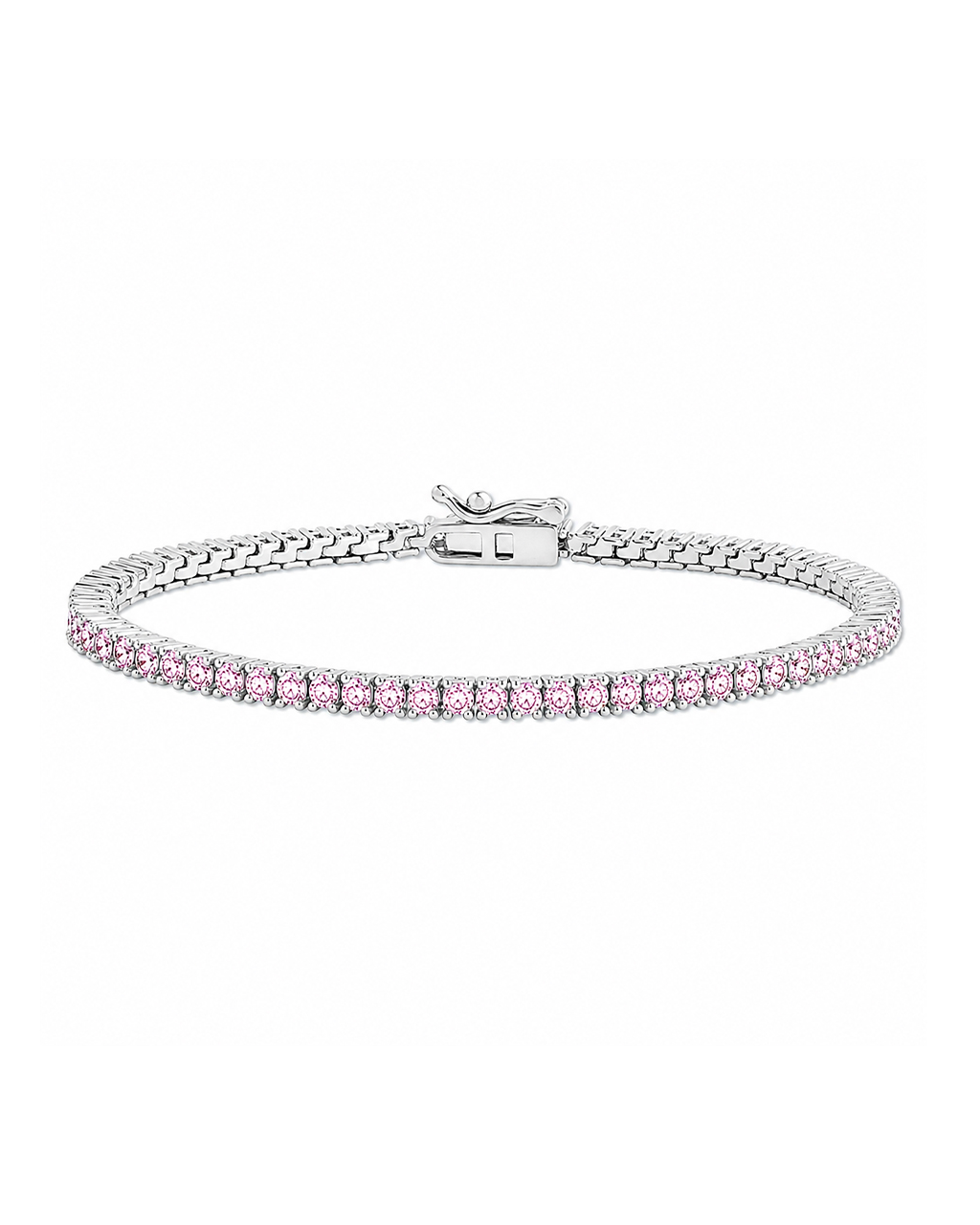 Mirabell Light Pink CZ Tennis Bracelet