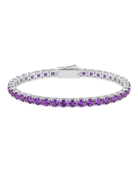 Jadon Amethyst CZ Tennis Bracelet