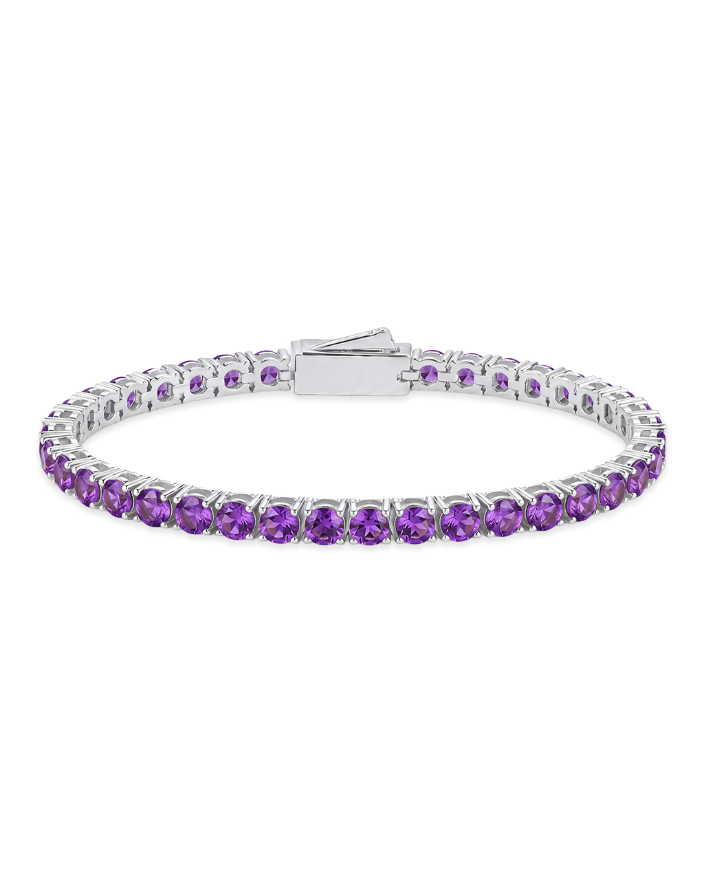Jadon Amethyst CZ Tennis Bracelet