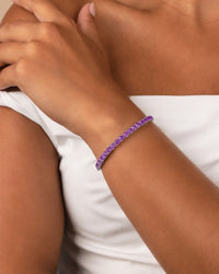 Jadon Amethyst CZ Tennis Bracelet