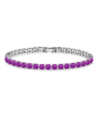 Jadon Amethyst CZ Tennis Bracelet