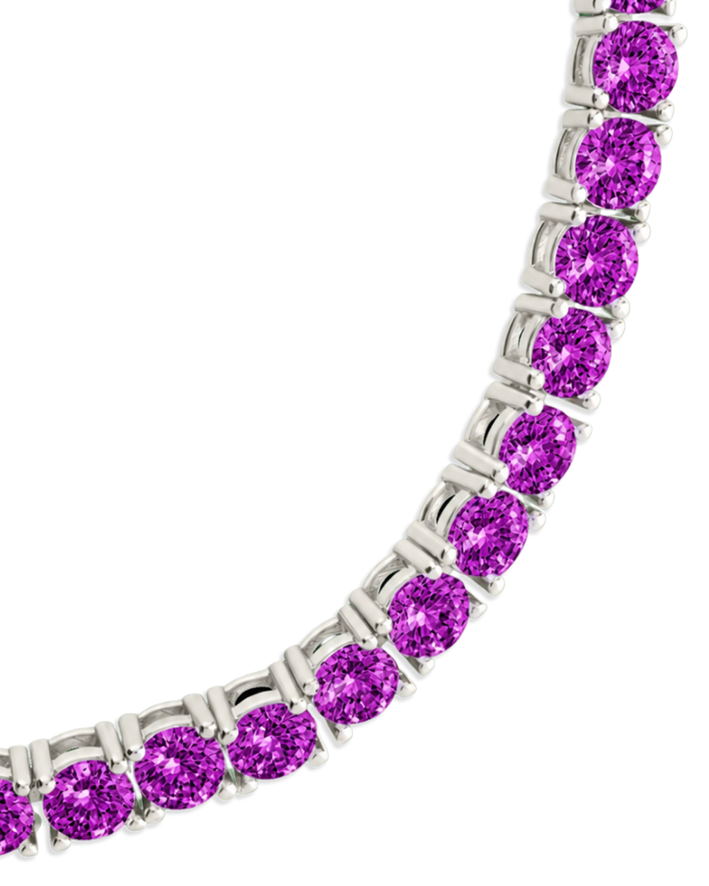 Jadon Amethyst CZ Tennis Bracelet