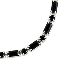 Georgia Black CZ Tennis Bracelet