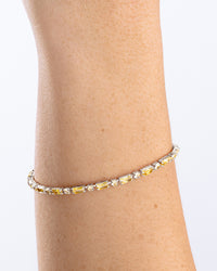 Georgia Canary CZ Tennis Bracelet