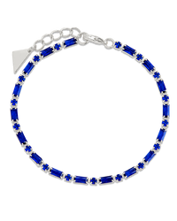 Georgia Sapphire CZ Tennis Bracelet