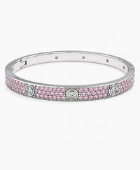 Lumière Pink CZ Bangle