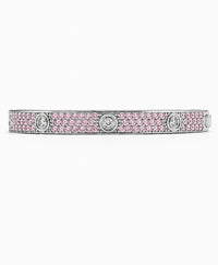 Lumière Pink CZ Bangle
