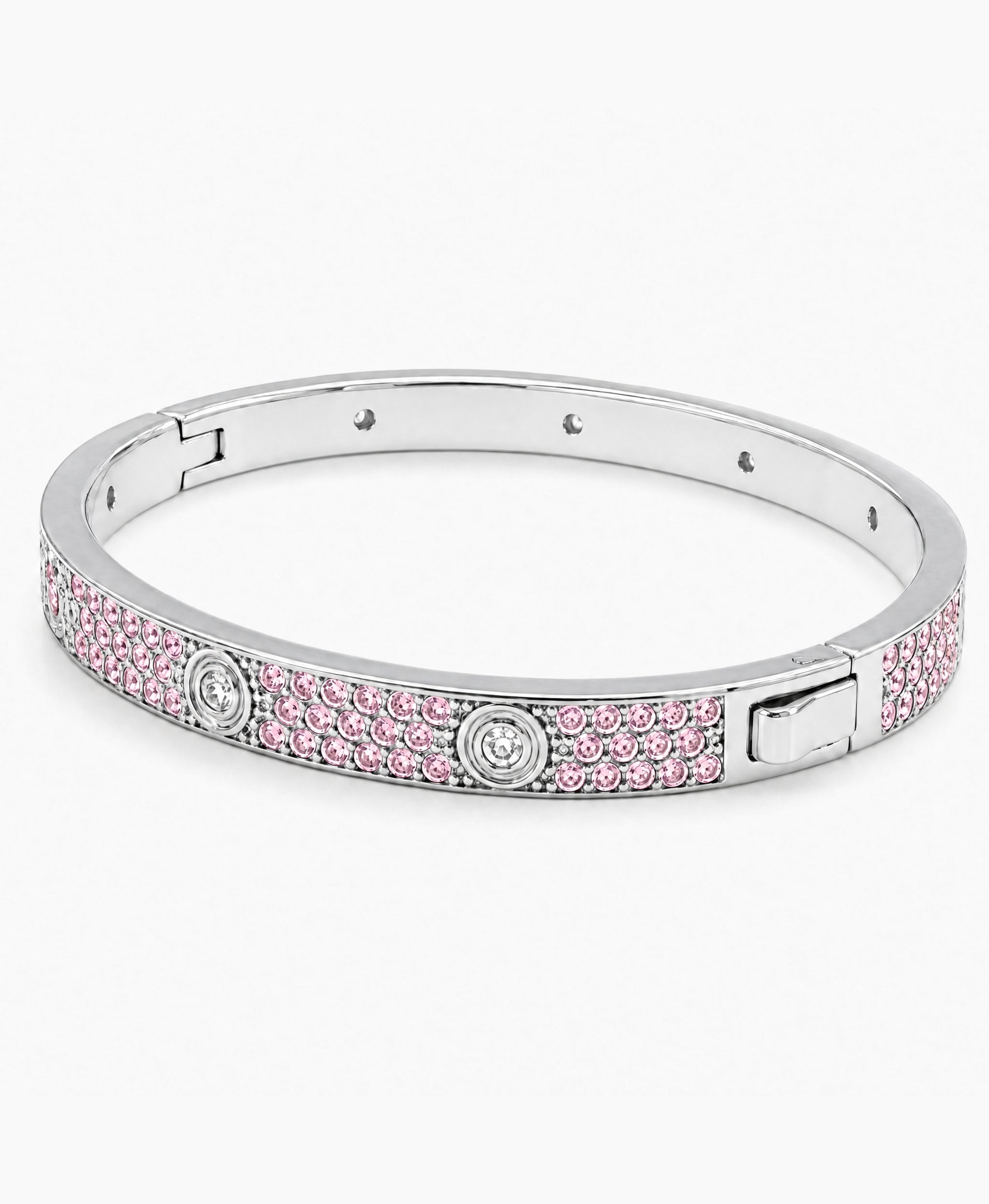 Lumière Pink CZ Bangle