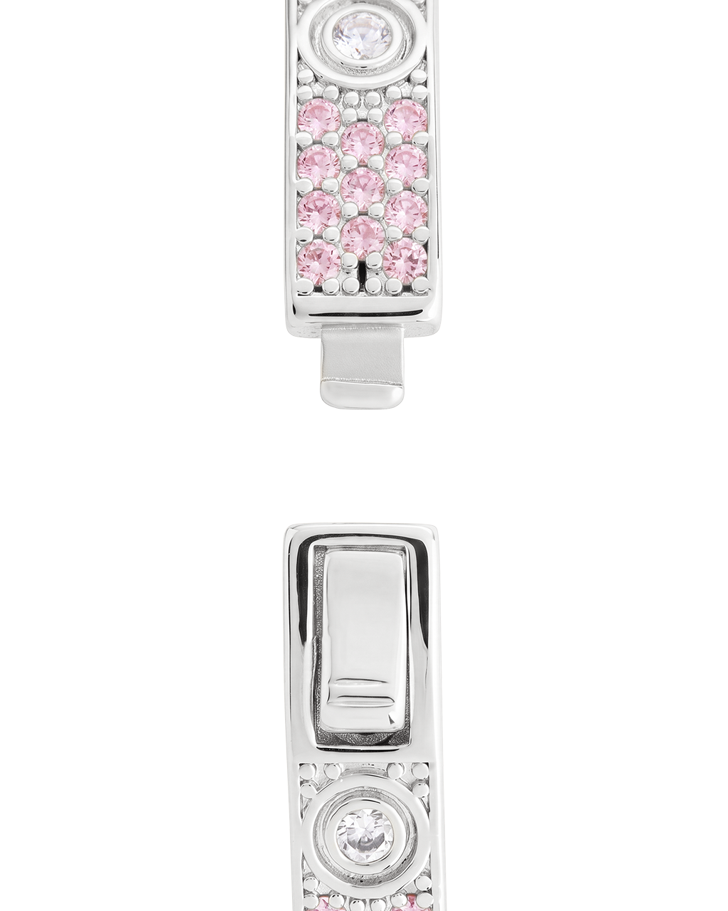 Lumière Pink CZ Bangle