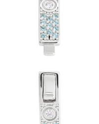 Lumière Aquamarine CZ Bangle