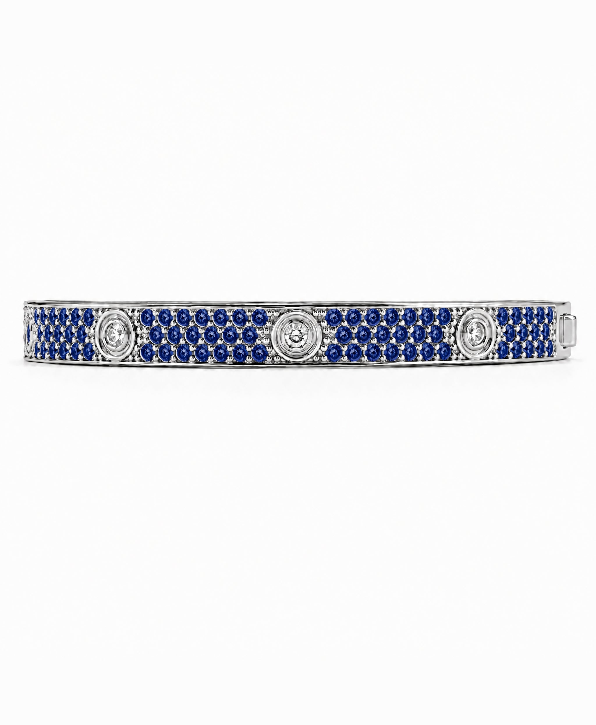 Lumière Sapphire CZ Bangle