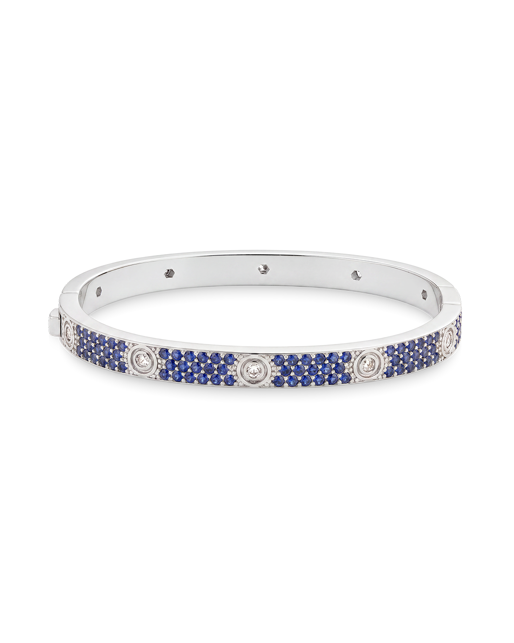 Lumière Sapphire CZ Bangle