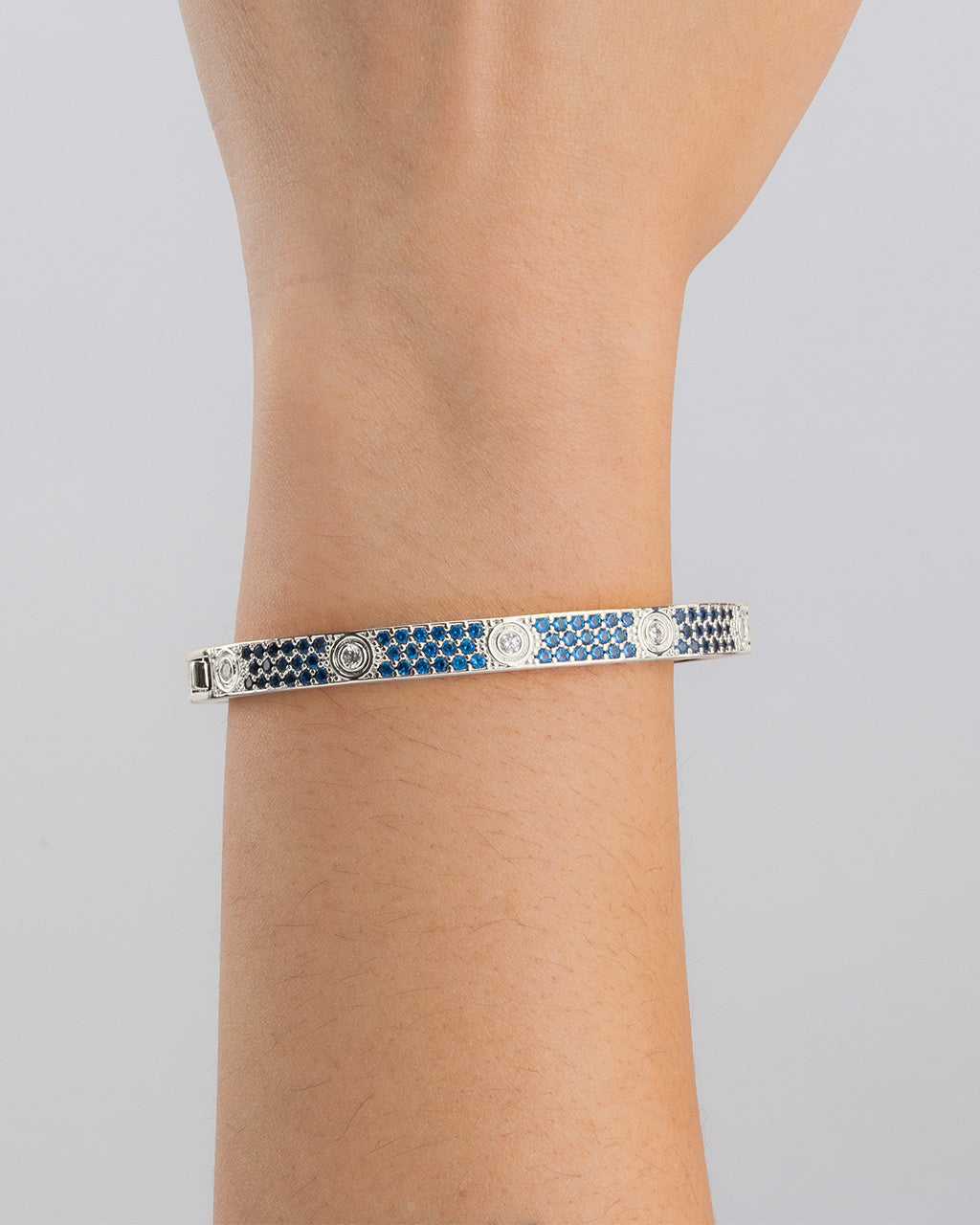 Lumière Sapphire CZ Bangle