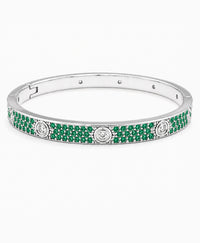 Lumière Emerald CZ Bangle