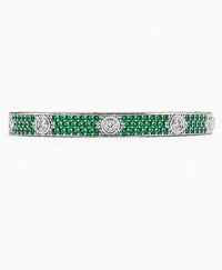 Lumière Emerald CZ Bangle