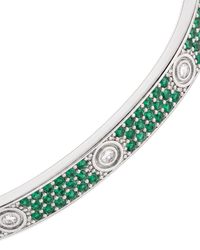 Lumière Emerald CZ Bangle