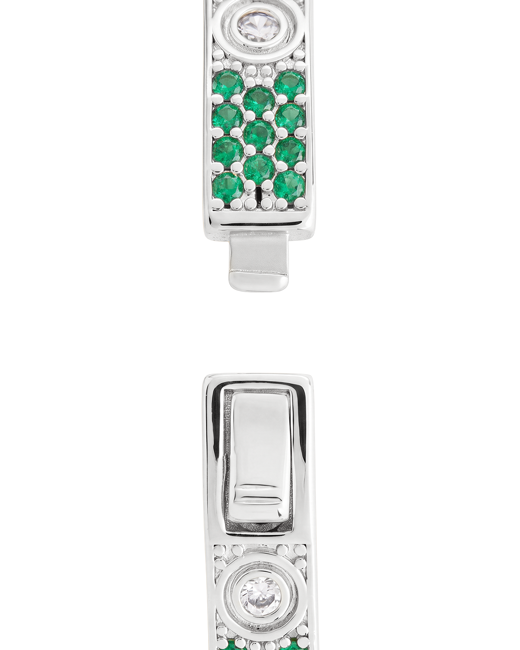 Lumière Emerald CZ Bangle