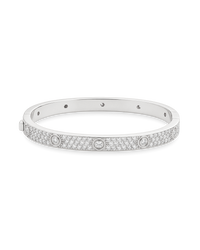 Lumière Clear CZ Bangle