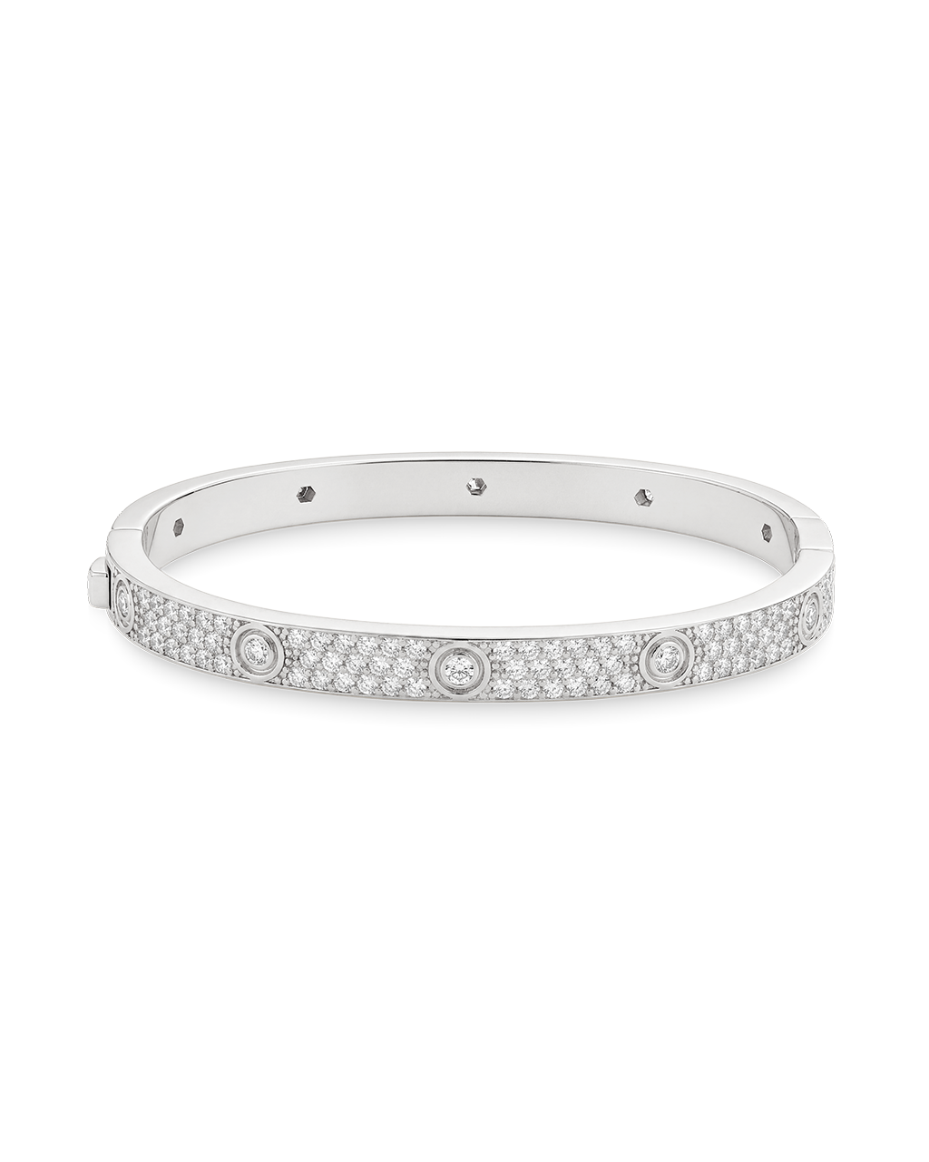 Lumière Clear CZ Bangle