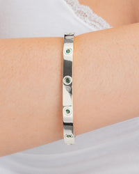 Verona Emerald CZ Bangle